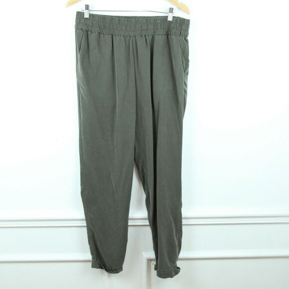 Soft Surroundings Women's Large Lyocell Pull On pants Lounge Relaxed Comfort - Picture 1 of 8